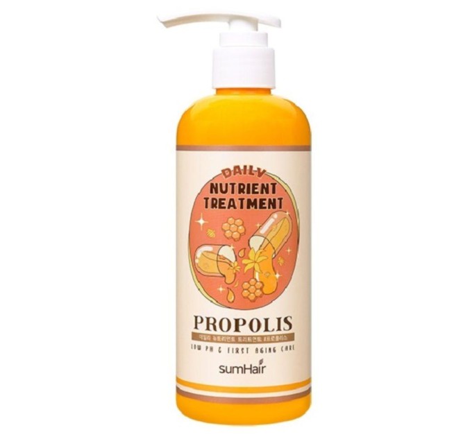 Маска для волос с прополисом SUMHAIR Daily Nutrient Treatment Propolis 300 мл (8809555252924)