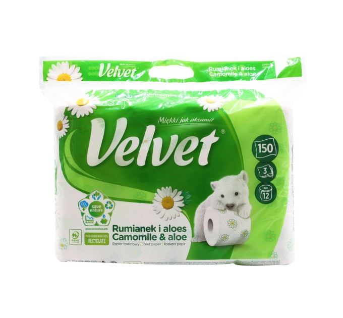 Туалетний папір Velvet Camomile: комфорт та ніжність української якості