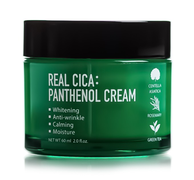 Успокаивающий крем для лица Real Cica Panthenol Cream Fortheskin 60 мл (8809598150638)