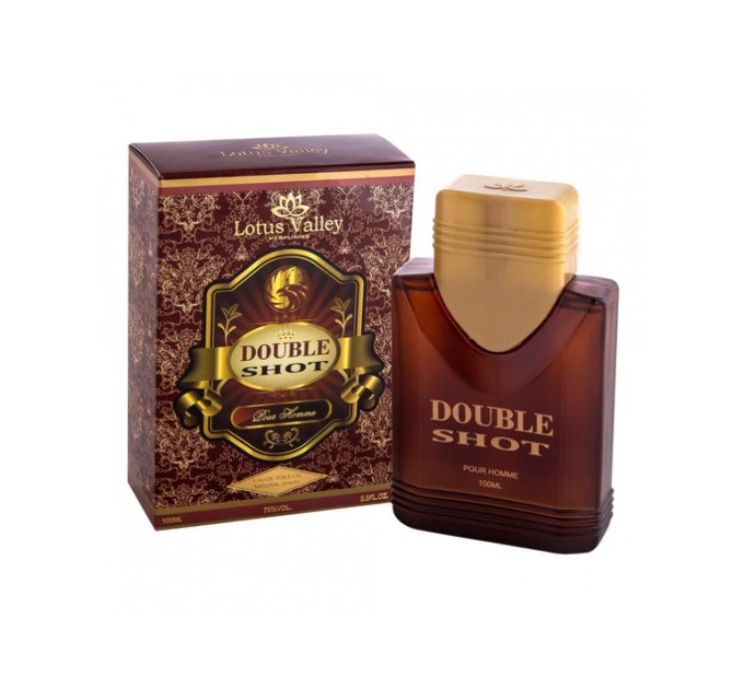 Окунитесь в ароматы природы с Туалетной водой Double Shot Lotus Valley Men EDT 100 ml арт.32150