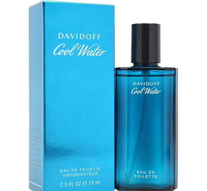 Туалетная вода Davidoff Cool Water 1988 для мужчин 75 мл (артикул 00-00021776) - аромат свежести и силы