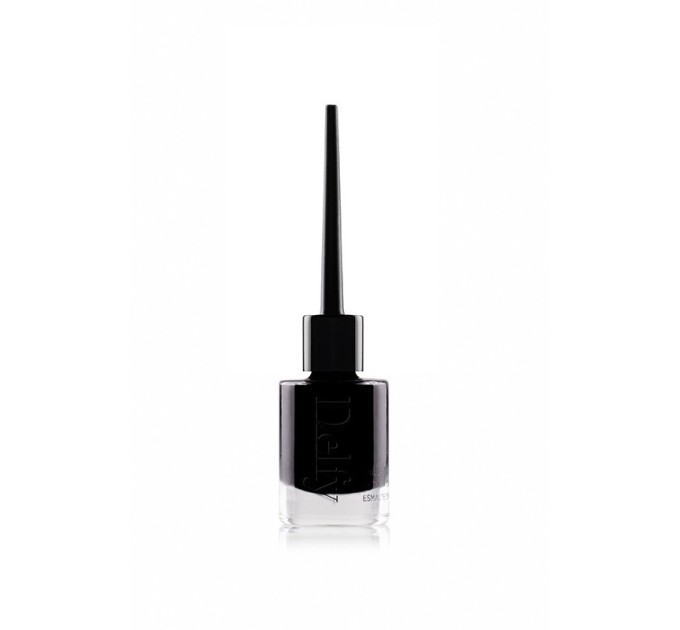 Интенсивный черный лак для ногтей Delfy Professional Nail Lacquer Just Black 15 мл