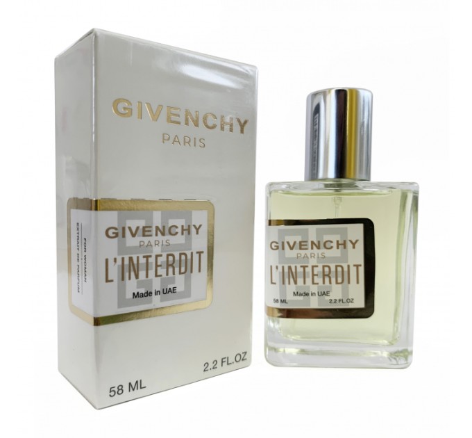 Givenchy L'Interdit - UAE Tester 58ml: искусство парфюмерии в каждом миллилитре