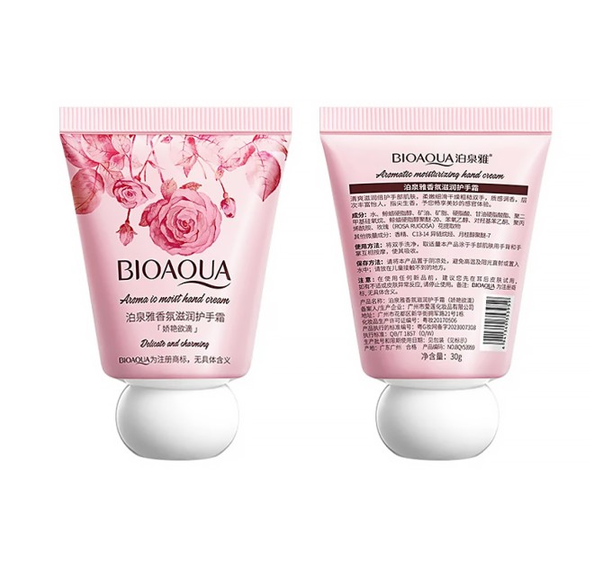 Увлажняющий крем для рук BIOAQUA Aroma Ic Moist Hand Cream Delicate and Charming – надежная защита от высыхания