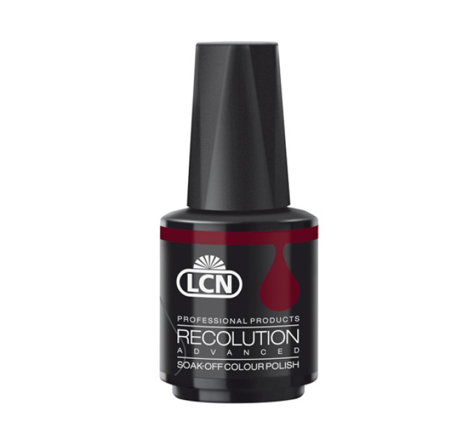 Гель-лак LCN Recolution UV-Colour Polish 10 мл: страстный и сексуальный оттенок Agent steamy hot