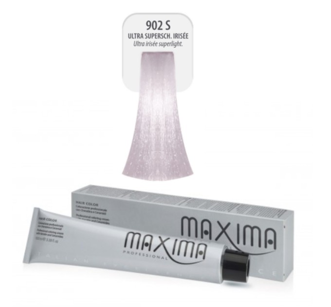 Крем-краска для волос Maxima Professional 902S - ультра-ирис: натуральный блондин. Новинка на сайте agon-v.com.ua!