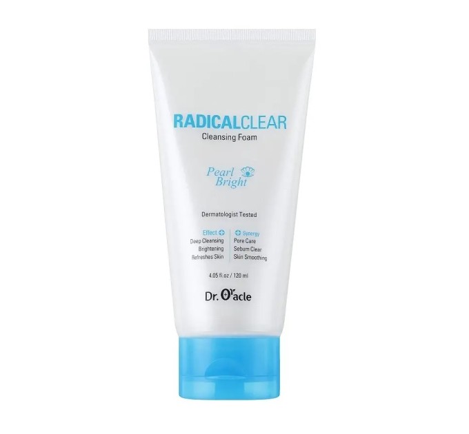 Обновите свою кожу с помощью Radical Clear Cleansing Foam Dr. Oracle 120 мл