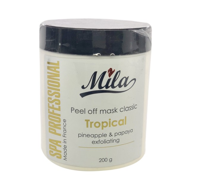 Альгинатная маска Mila Mask Classic Tropical Powder Perfect Ананас Папайя 200 г (3702261119206)