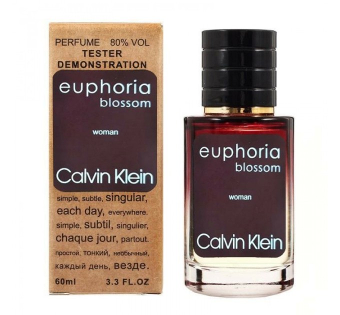 Парфюм Calvin Klein Euphoria Blossom - Selective Tester 60ml: идеальный выбор для утонченной элегантности