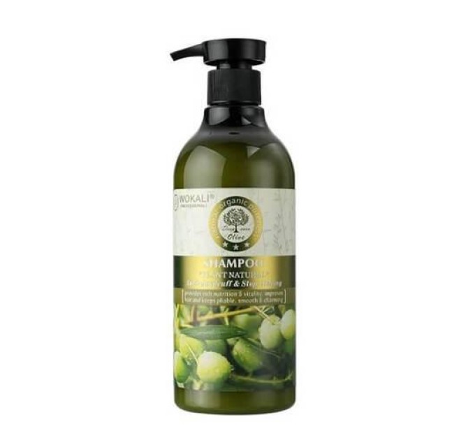 Шампунь Wokali Prof Natural Organic Olive: питание волос в каждой капле!