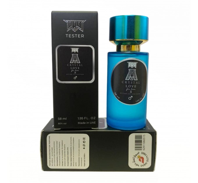 Откройте мир роскошного мужского аромата с Attar Collection Crystal Love for Him - Tester 58ml