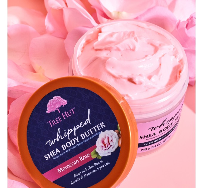 Наслаждайтесь розовым маслом с Tree Hut Body Butter