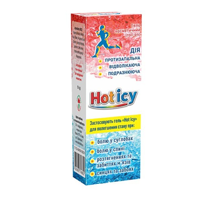 Освежающий и успокаивающий гель Hot Icy roll on 35 г (123) для идеального ухода – только на agon-v.com.ua