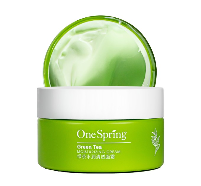 Крем для лица OneSpring Green Tea Moisturizing Cream с экстрактом зеленого чая 50 мл (YZC79331)