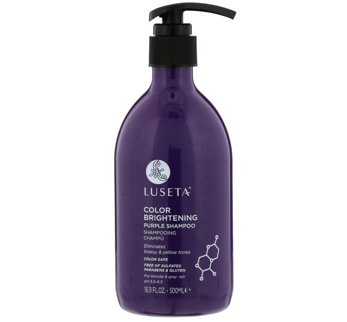 Освежите и подчеркните свой цвет волос с шампунем Luseta Color Brightening Shampoo 500ml (LU00024)