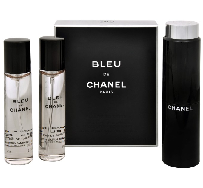 Парфюмерная вода мужская Chanel Bleu De Chanel 2010: Оригинальный аромат в комплекте 3х20 мл (00-00000691) - Агонь-В