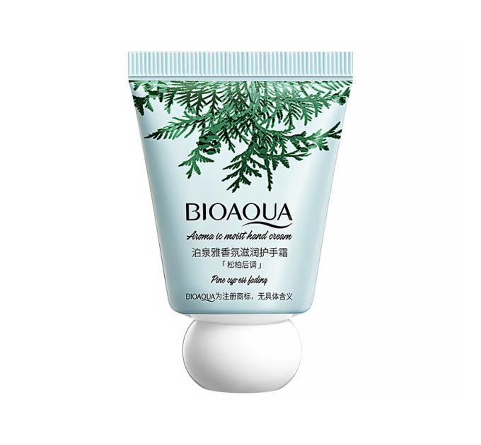 Крем BIOAQUA Aroma Ic Moist Hand Cream Pine cypress fading: увлажнение для сухих рук