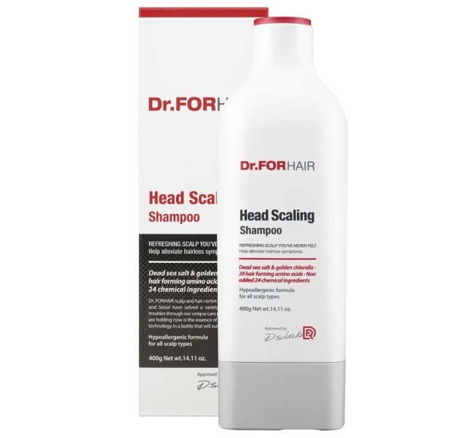 Глубокая очистка с Dr.FORHAIR Head Scaling Shampoo