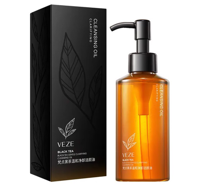 Масло для удаления макияжа VEZE Black Tea Clean Skin с экстрактом чая 150 мл (11285-63746)