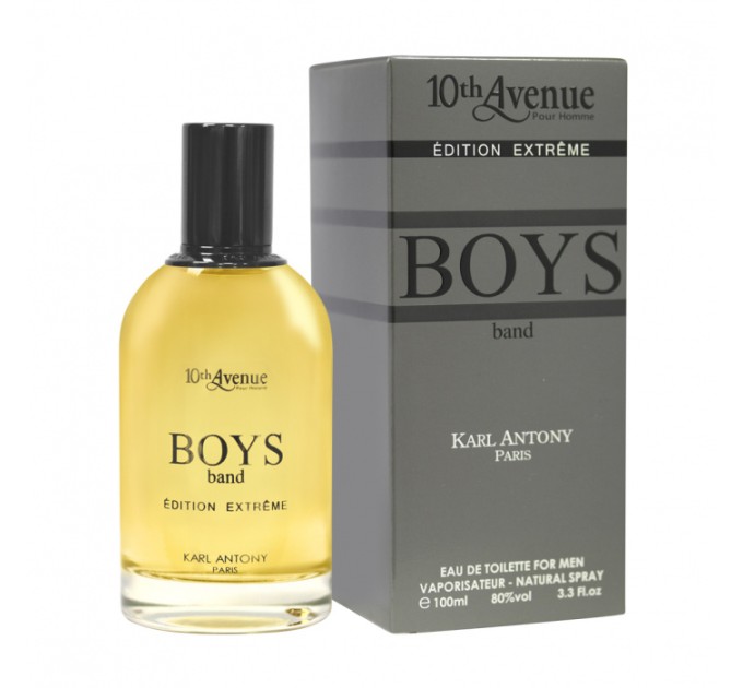 Туалетная вода мужская Karl Antony 10Th Avenue Boys Band Ed.Extreme Boss Bottled Intense 2016 - 100 мл (00-00026924) - Купить в Агонь-В