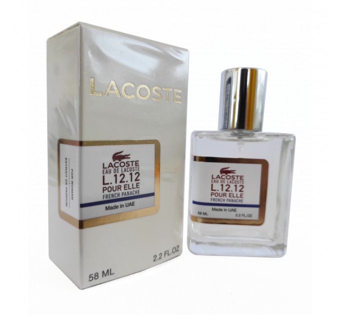 Завораживающий женский парфюм Lacoste Eau De Lacoste L.12.12 Pour Elle French Panache - ОАЭ Tester 58ml на Agon-v.com.ua