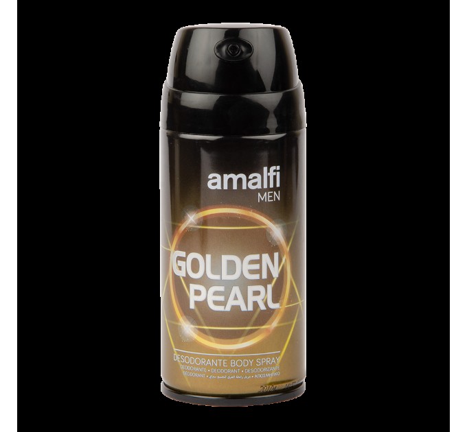 Amalfi Men Golden Pearl: эффективный дезодорант в формате 150 мл