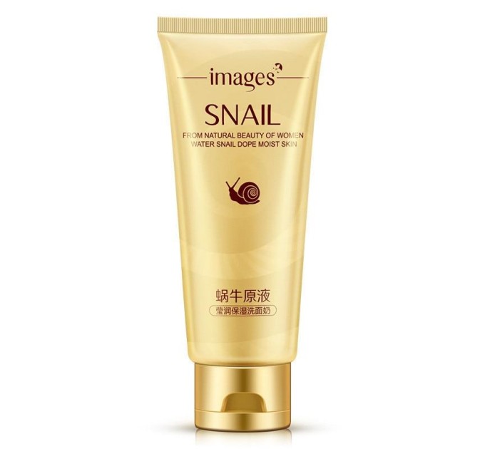 Пенка для умывания с муцином улитки: эффективный уход от Images Snail Cleanser 100 г