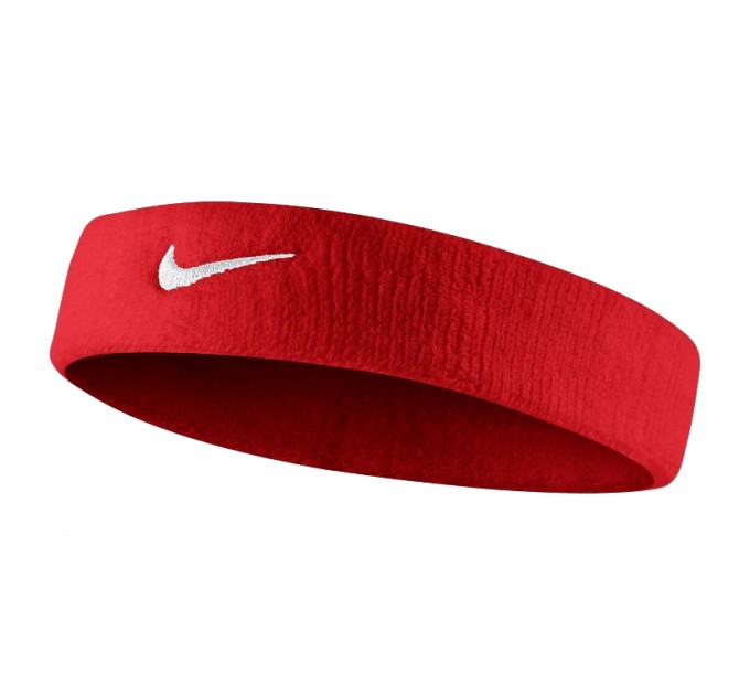 Стильна пов'язка Nike Swoosh Headband Red тепер у agon-v.com.ua