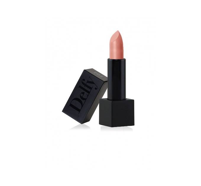 Наслаждайтесь матовой красотой с помадой Delfy Professional Black Velvetly Matt Lipstick Crepe!