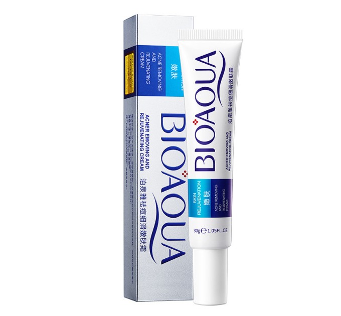 Крем Bioaqua Pure Skin Acne с экстрактом авокадо и алоэ для борьбы с прыщами и воспалениями