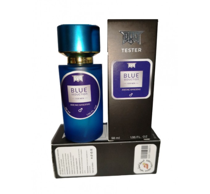 Аромат Antonio Banderas Blue Seduction - Tester 58ml: соблазнительное синее искушение