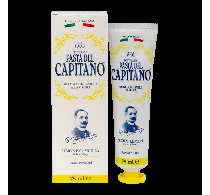 Зубная паста Pasta Del Capitano Sicily Lemon 75 мл