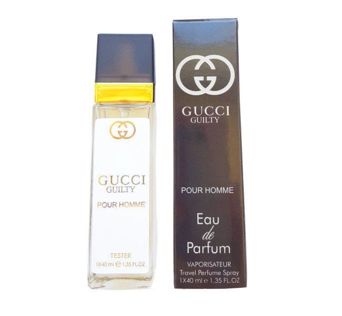 Gucci Guilty Pour Homme Travel Perfume 40ml - Идеальный выбор для современных мужчин