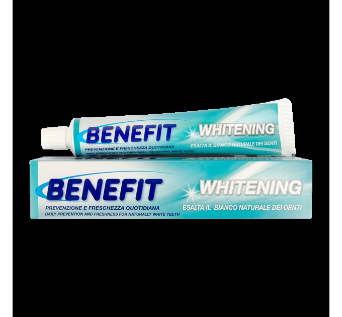 Обновите свою улыбку с зубной пастой Benefit Whitening Fresh отбеливающая 75 мл