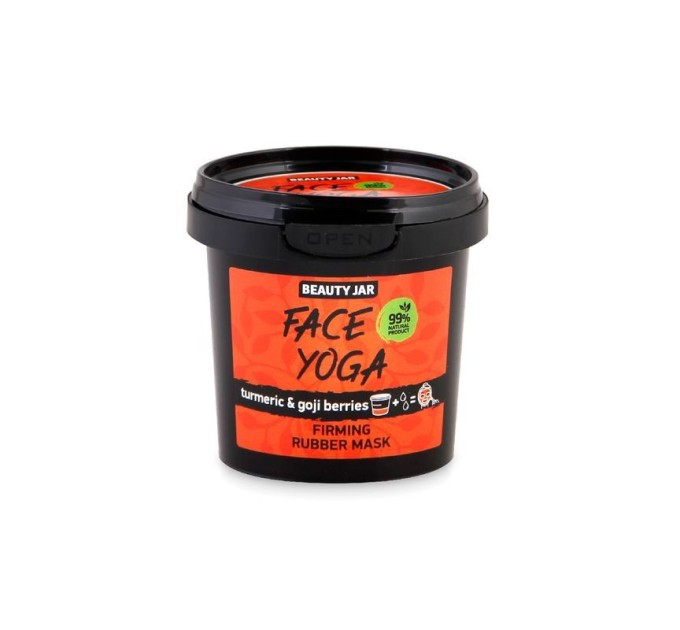 Альгинатная маска для лица Face Yoga Beauty Jar 20 г.