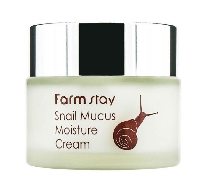 Увлажняющий крем с муцином улитки: Farmstay Snail Mucus Moisture Cream