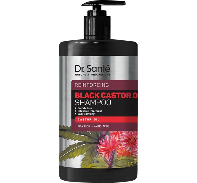 Набор Dr.Sante Black Castor Oil: интенсивный уход за волосами - 5 шт (53000869)