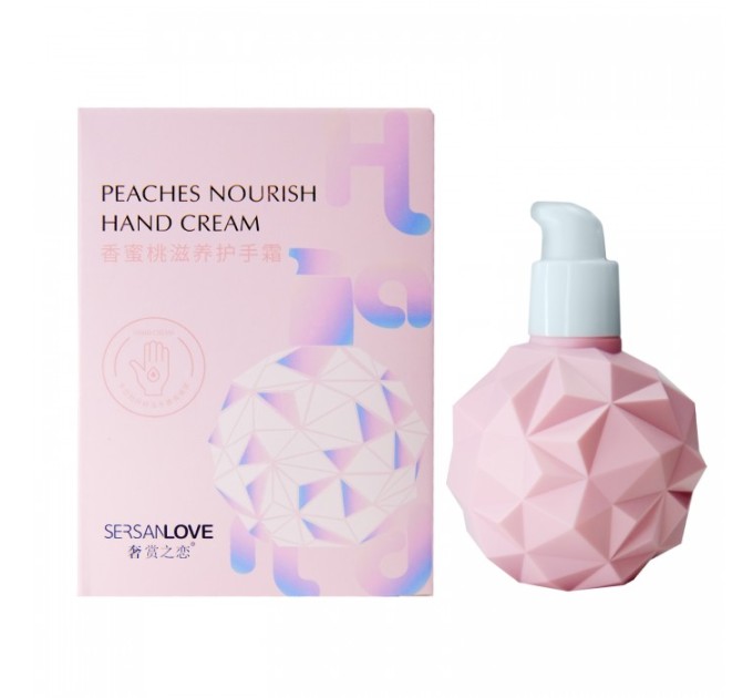 H1: SERSANLOVE Peaches Nourish Hand Cream с персиковым экстрактом 100 мл