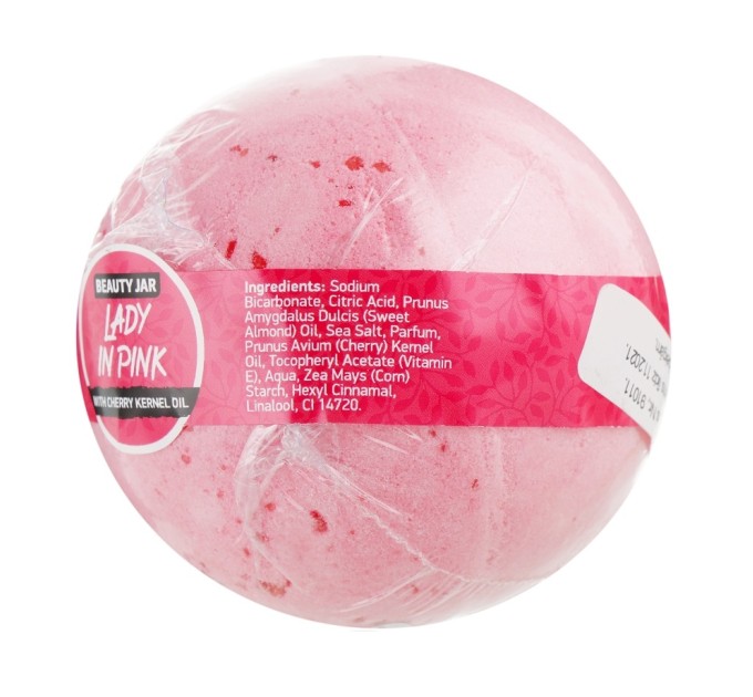 Bath time bliss with Lady In Pink Beauty Jar's Bombshell Bath Bomb