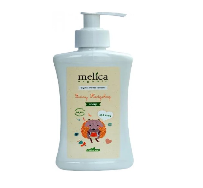 Детское мыло Melica Organic - бережный уход от ёжика!