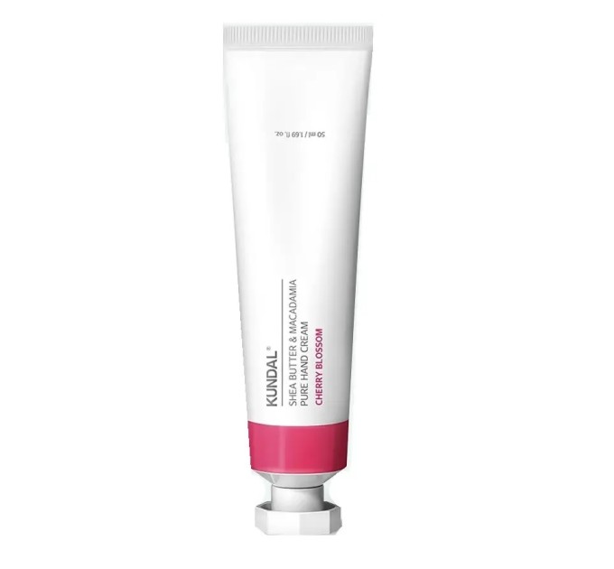 H1: Крем для рук Shea Butter & Macadamia Pure Hand Cream Cherry Blossom от Kundal, 50 мл