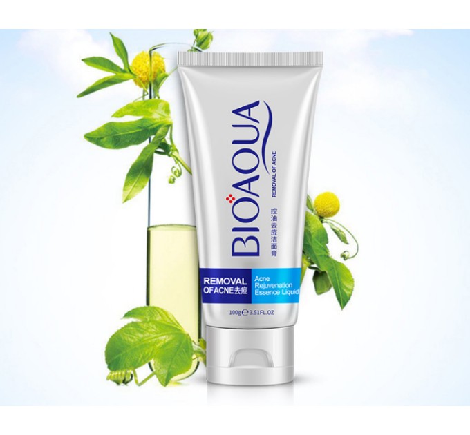 Избавьтесь от проблемной кожи с Пенкой Bioaqua Pure Skin Anti-Acne!