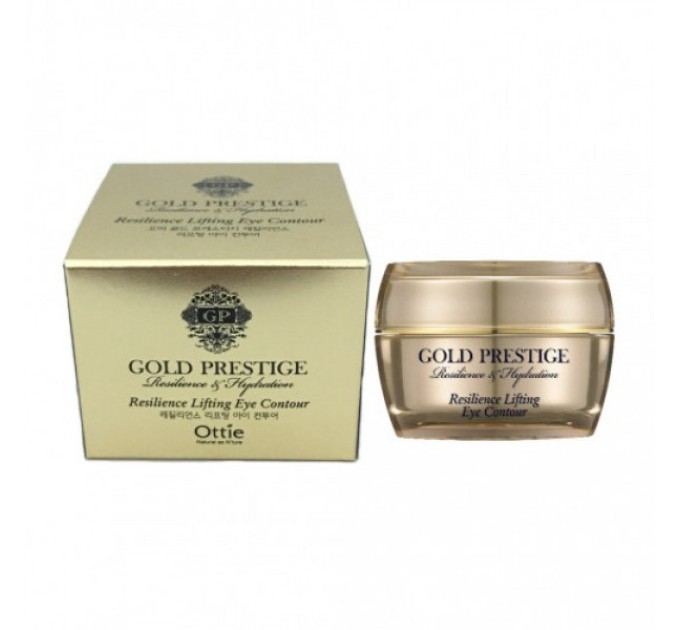 Укрепляющий крем для глаз Ottie Gold Prestige Resilience Lifting Eye Contour 30 мл: инновационный уход для молодости и сияния глаз