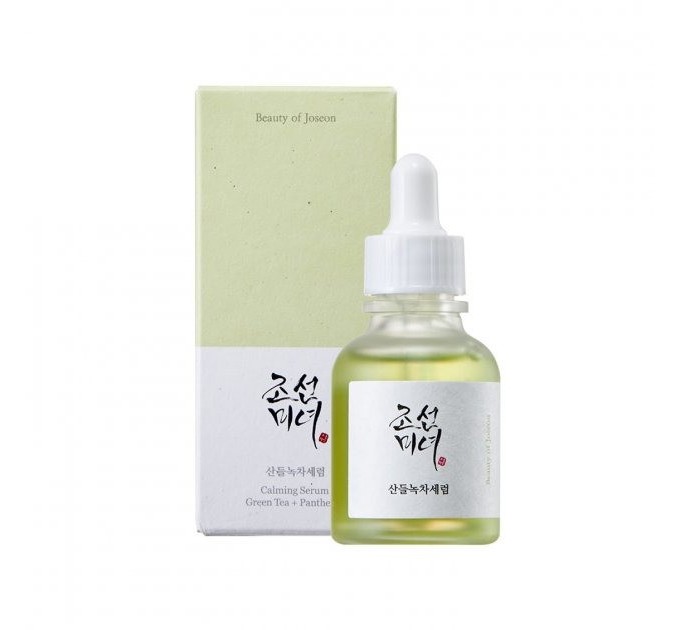 Успокойте свою кожу с сывороткой Beauty Of Joseon Calming Serum Green tea Panthenol 30 ml