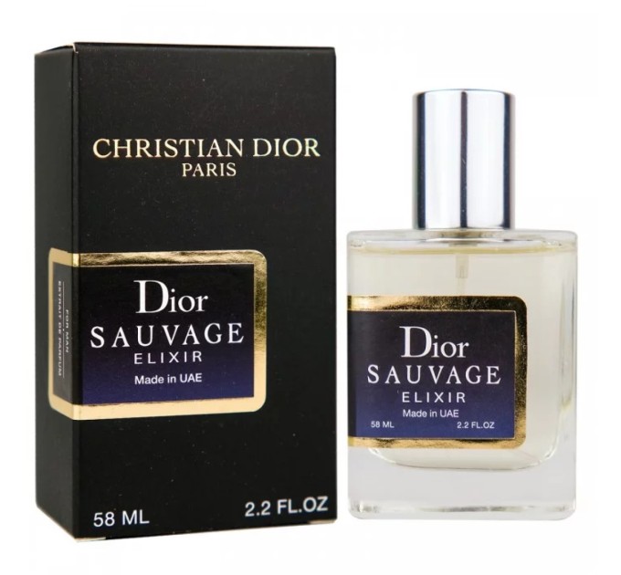 Интенсивный аромат: Парфюм Dior Sauvage Elixir - ОАЭ Tester 58ml на agon-v.com.ua