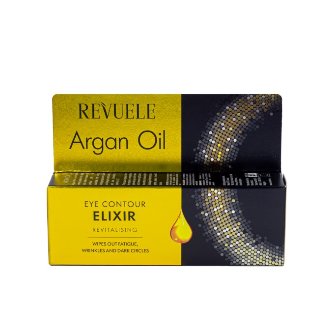 Крем эликсир омолаживающий для контура глаз REVUELE Argan Oil Elixir 25 мл (3800225901581)