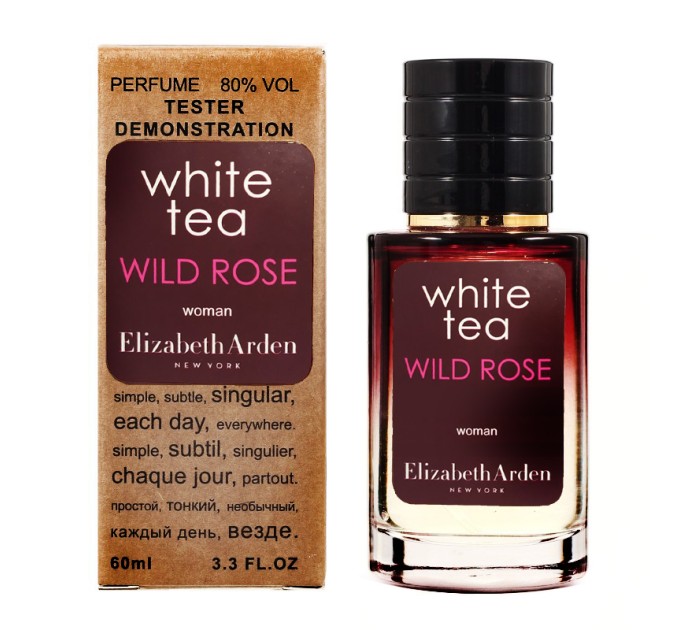 Насыщенный аромат Elizabeth Arden White Tea Wild Rose - Selective Tester 60ml