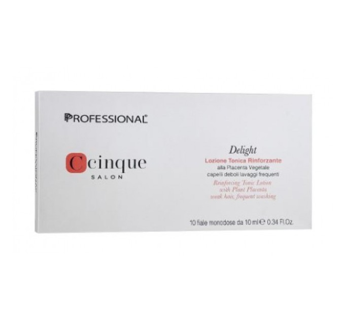 Тонизирующий лосьон Professional C Cinque Delight для ослабленных волос - интенсивное питание в каждой капле