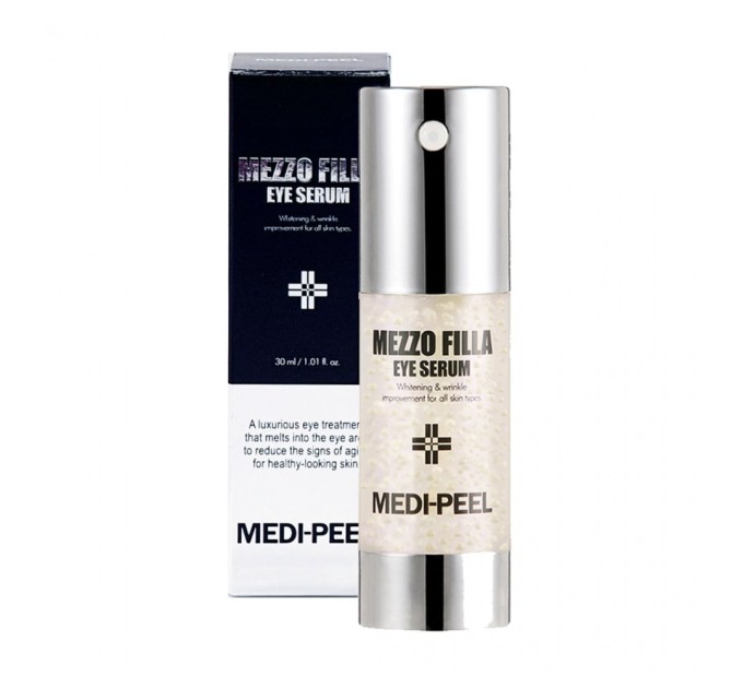 Омолаживающая сыворотка для кожи вокруг глаз Mezzo Filla Eye Serum Medi-Peel 30 мл: пептиды для молодости взгляда.