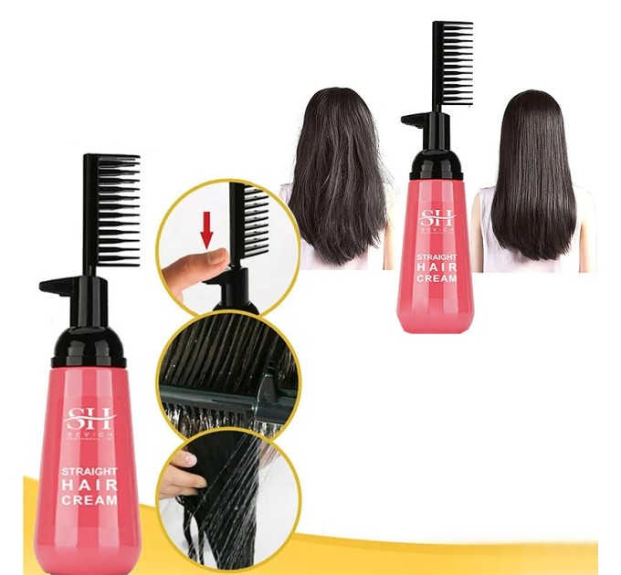 Створіть ідеальний гладкий вигляд з Кремом Sevich Straight Hair Cream 150 мл